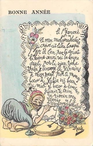 Cpa illustrateur signe assus - illustrateur,