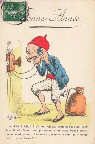 Cpa illustree humoristique - cpa,