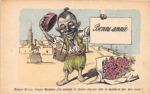 Cpa illustrateur assus bonjour - illustrateur,