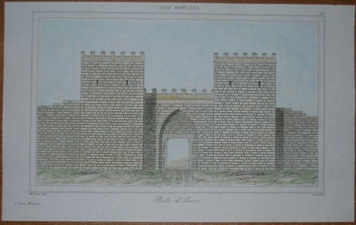 Stampa 1863 porta assus - porta,